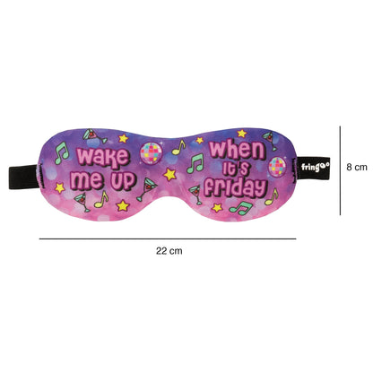 3D Teen Masque de sommeil – Wake Me Up