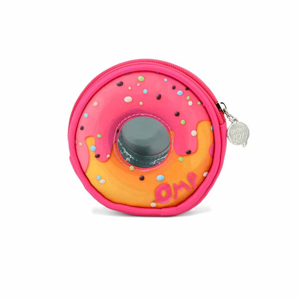 Porte-Monnaie Rond Oh My Pop! « Pinknut » – Rose