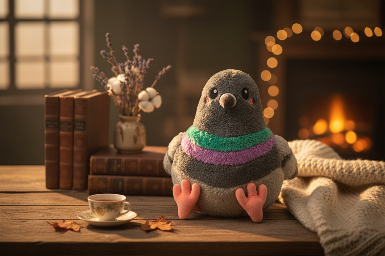 Peluche Squishable Pigeon