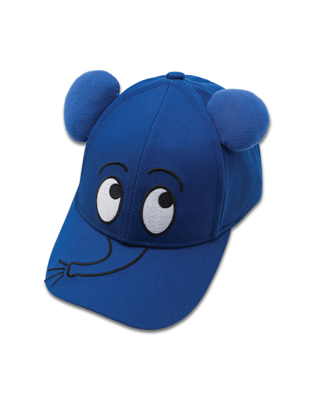 Kindermütze mit dem blauen Elefanten