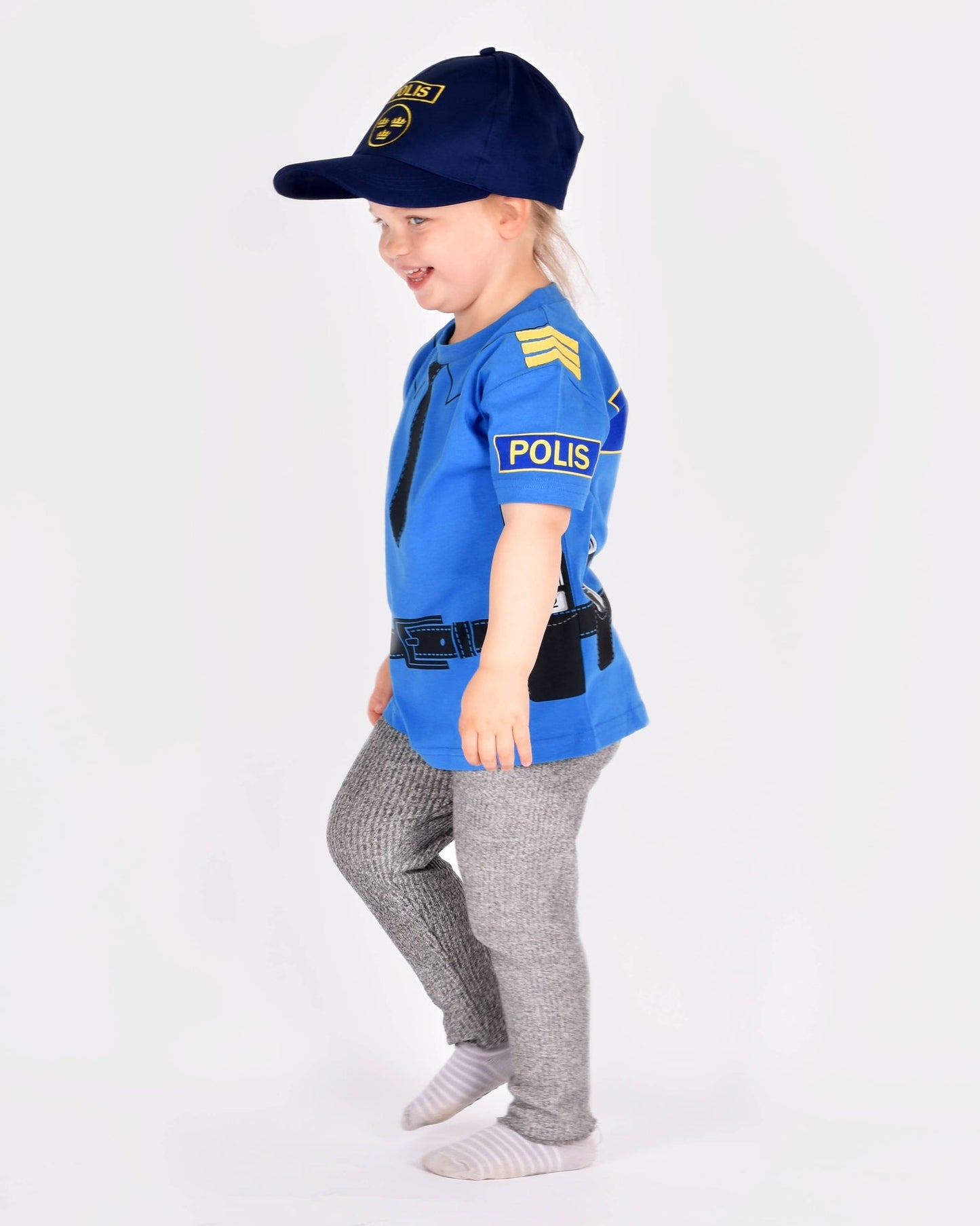 T-shirt Police en coton biologique 110-116 cl 4-6 ans