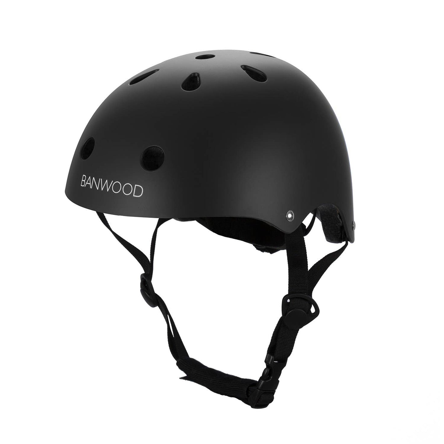 casque enfant noir mat banwood