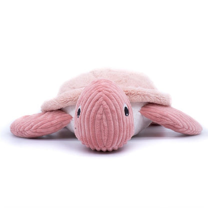 Peluche tortue géante Sauvenou rose – Les Ptipotos – vue 3
