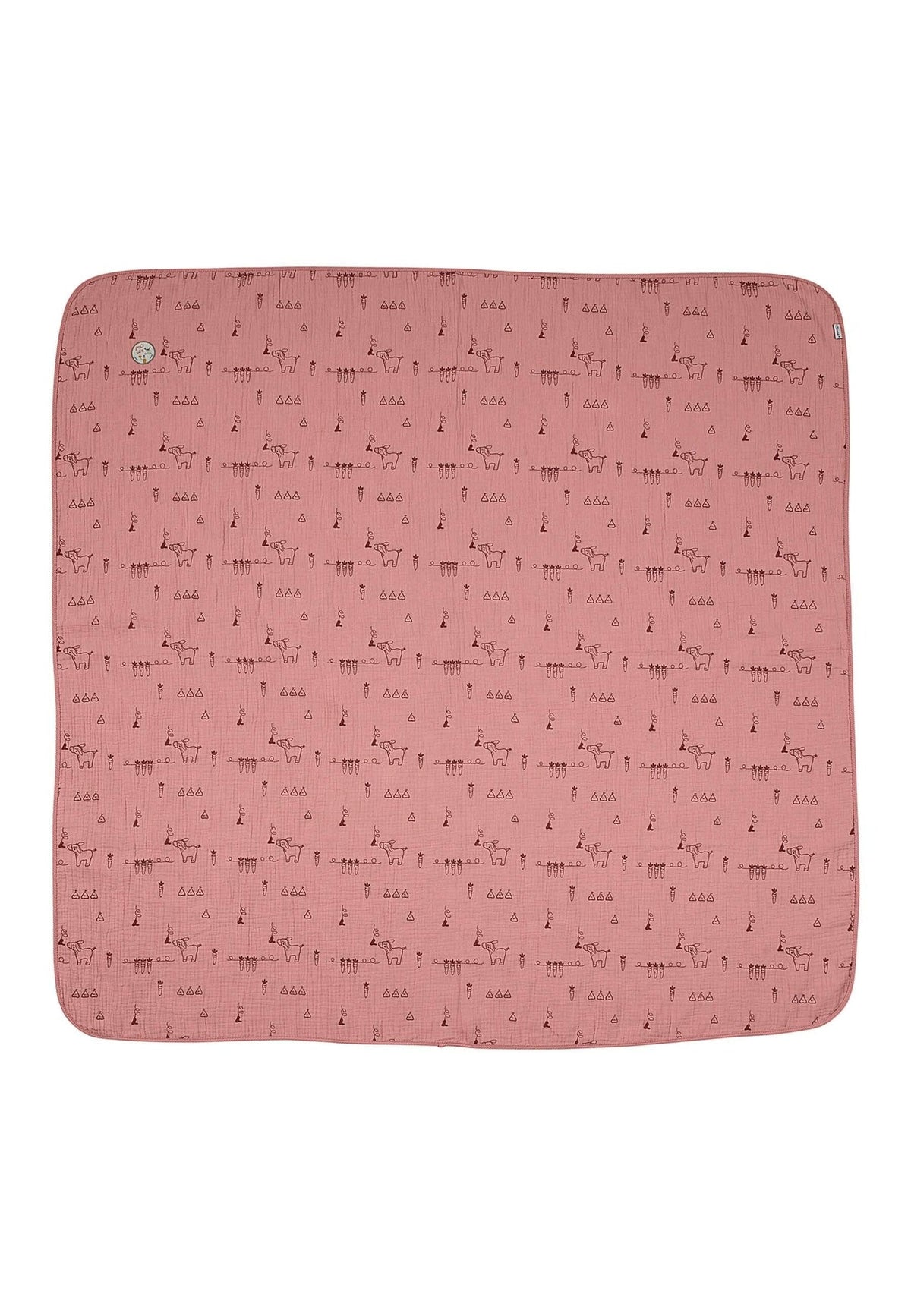 Couverture bébé Emmi’s Garden en mousseline - 120 x 120 cm – vue 5