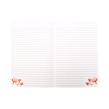 Carnet Moomin - Picking Flowers jaune