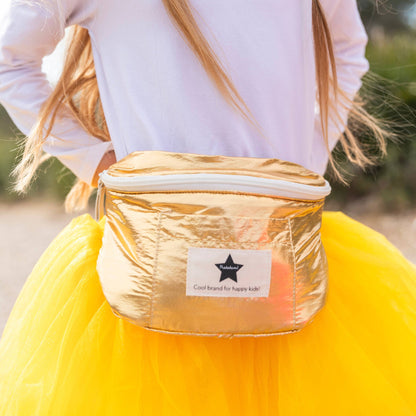 Metallic-Gürteltasche für Kinder