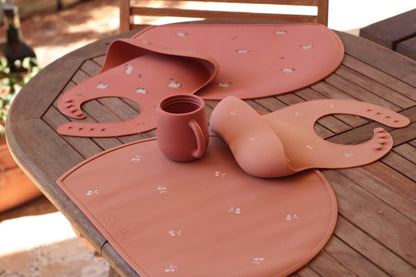 Set de table en silicone Chats - terracotta