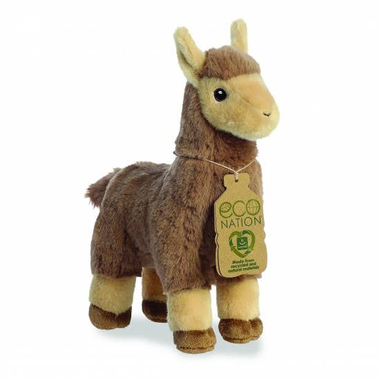 Plüschtier Eco Nation Lama Beige