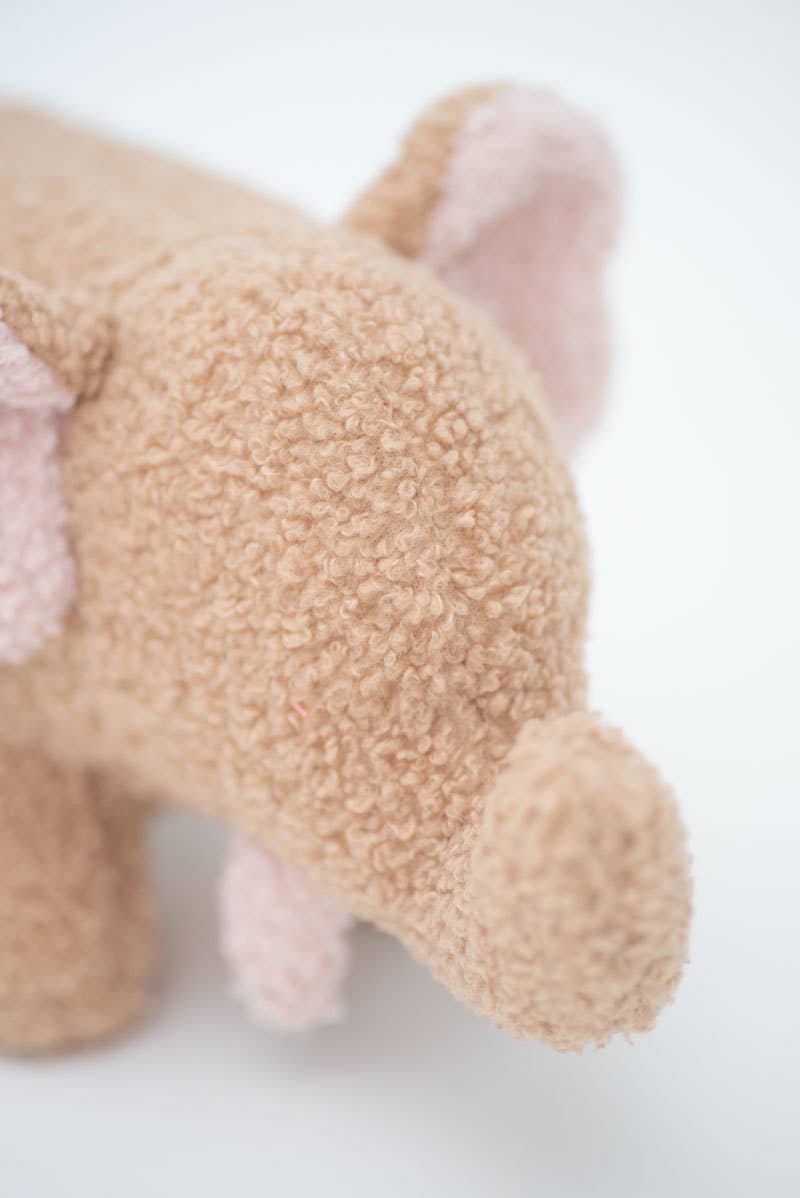 Brown Baby Elephant Plush 
