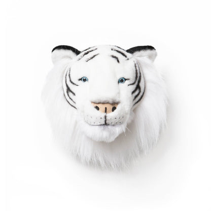 Albert the White Tiger Plush Wall Hanging
