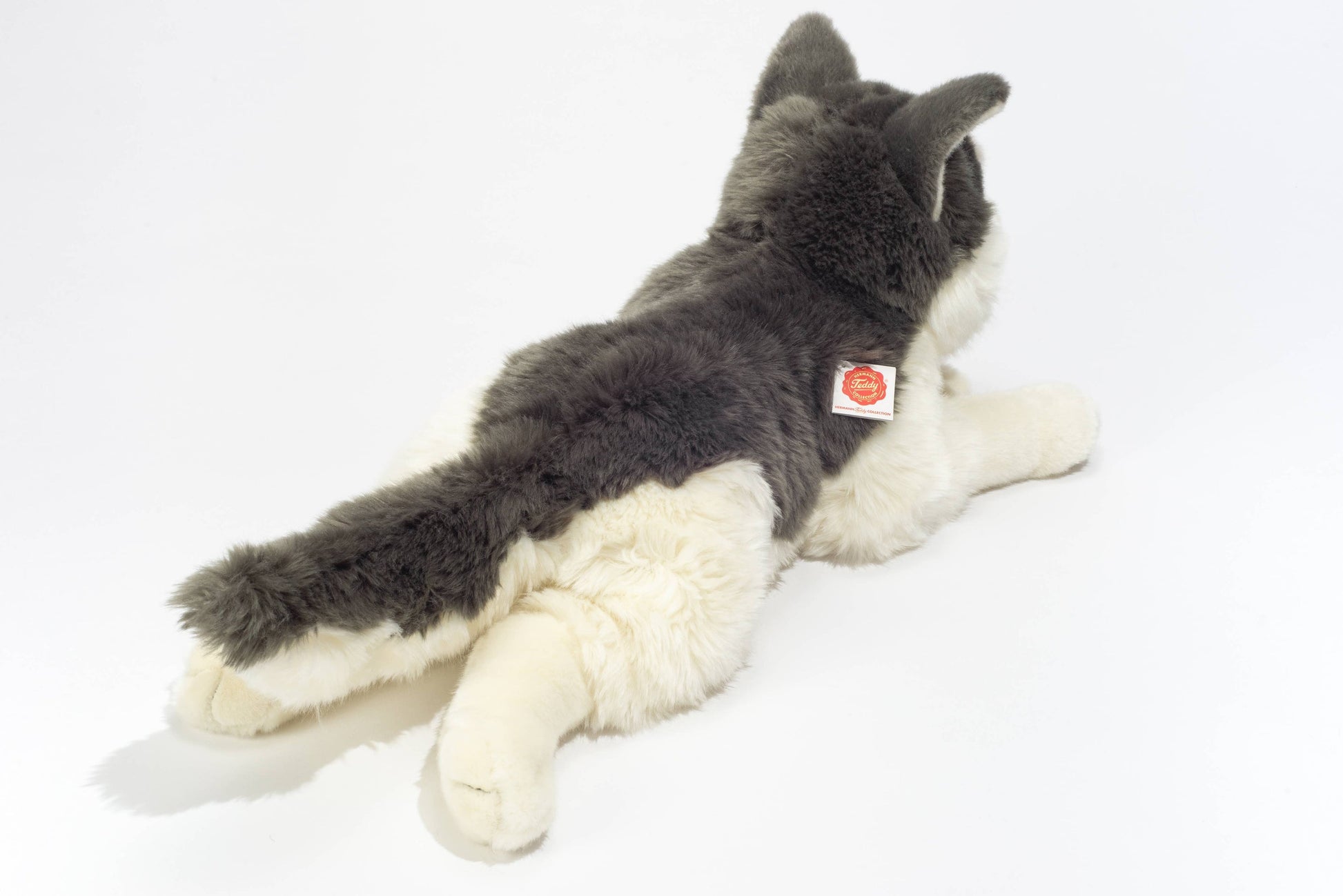Grande Peluche Husky Couché – 60 cm - Teddy Hermann
