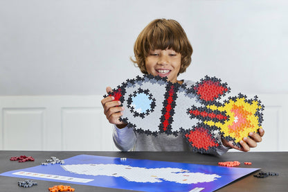 Jeu De Construction Puzzle by Numbers Fusée