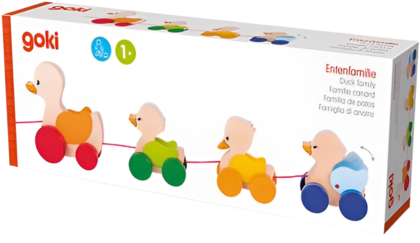 Ziehtier - Große Entenfamilie