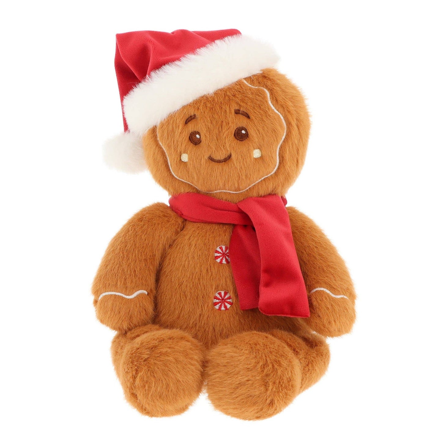 Peluche bonhomme en pain d’épices Keeleco 20 cm