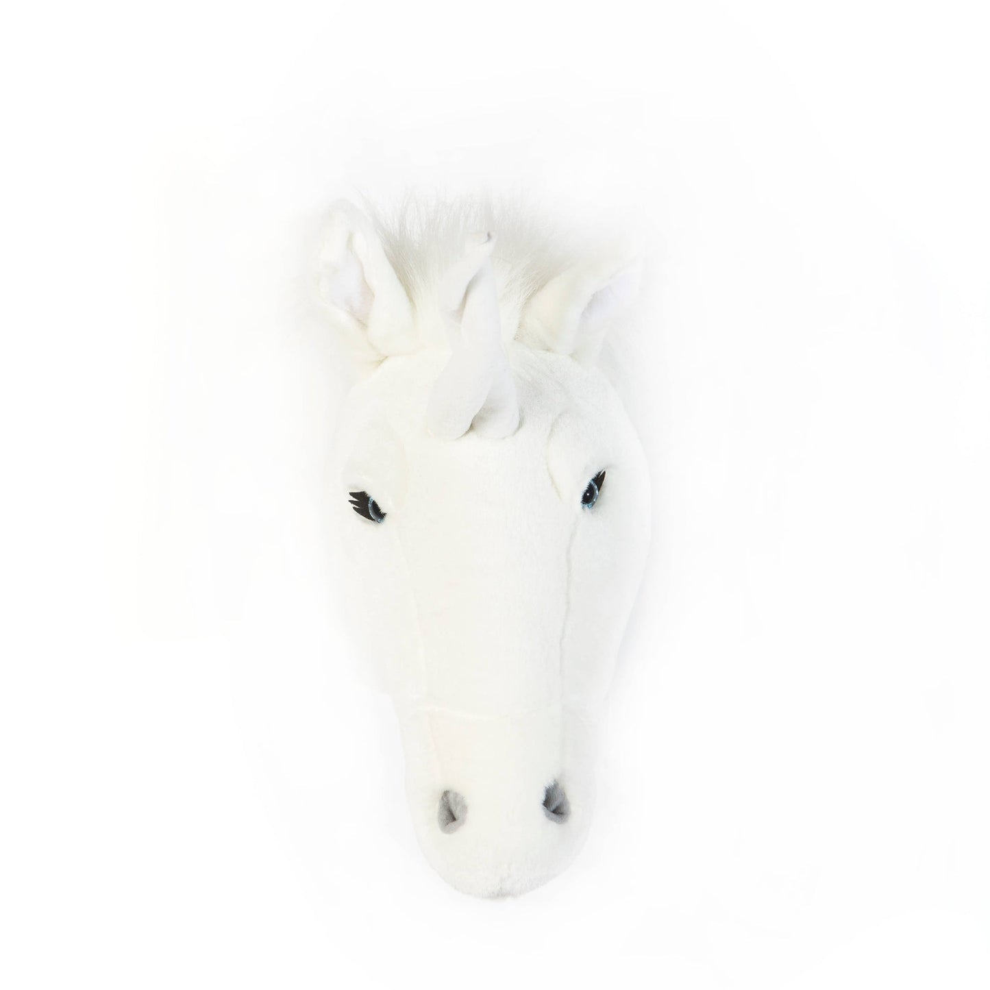 Claire the White Unicorn Plush Wall Decor