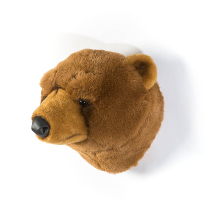 Wanddekoration Plüsch Oliver der Braunbär