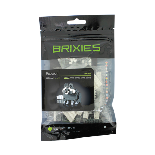 BRIXIES Waschbär