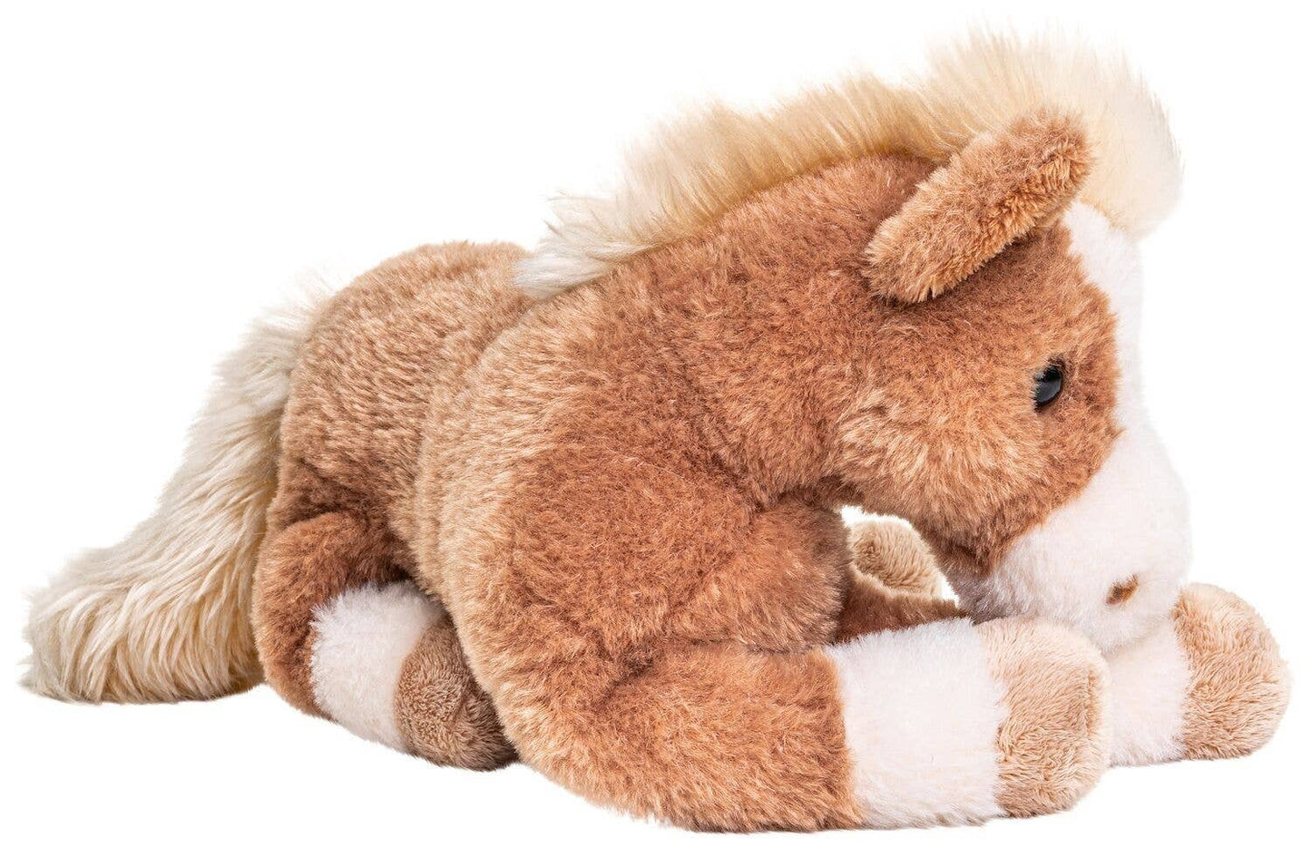 Cheval couché (marron) - super doux Uni Toys