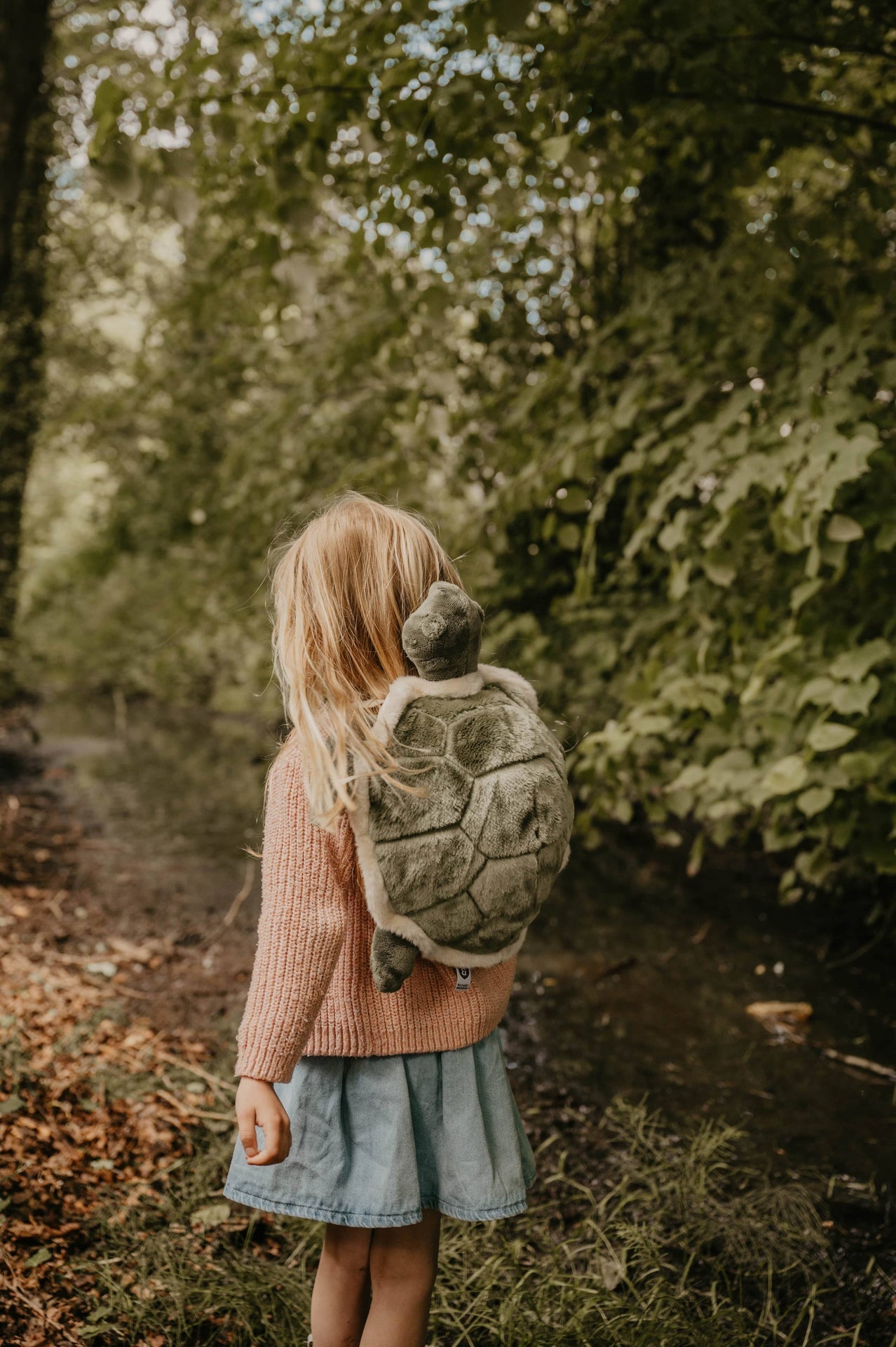 Plüschrucksack Kinder Schildkröte