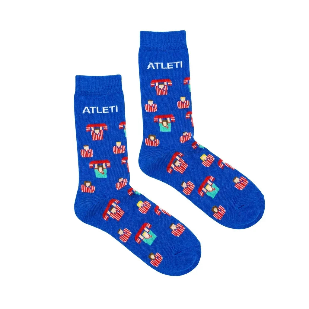 Chaussettes Enfant Atlético de Madrid « Supporters » – Bleu - Chulé