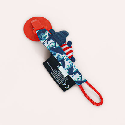 Hippipos the Hippo Pacifier Clip