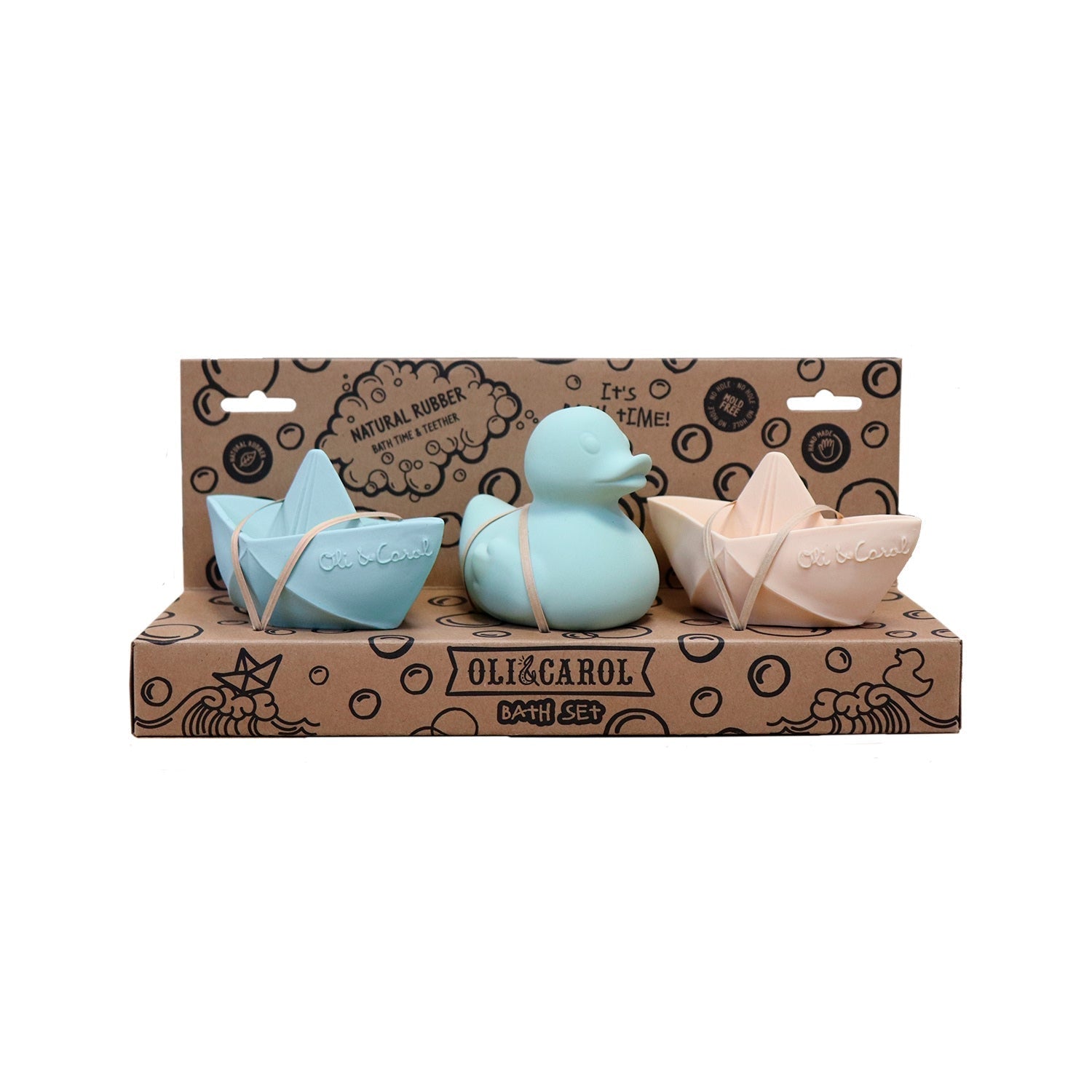 Coffret de bain bébé Oli&Carol – vue produit 2