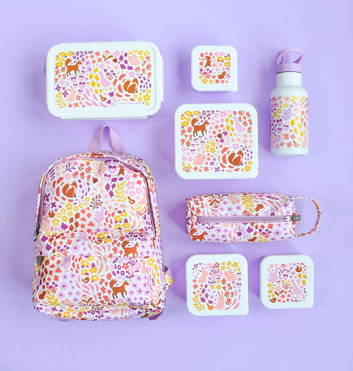 Boîte à déjeuner bento - Jardin fleuri – vue 8 – A Little Lovely Company
