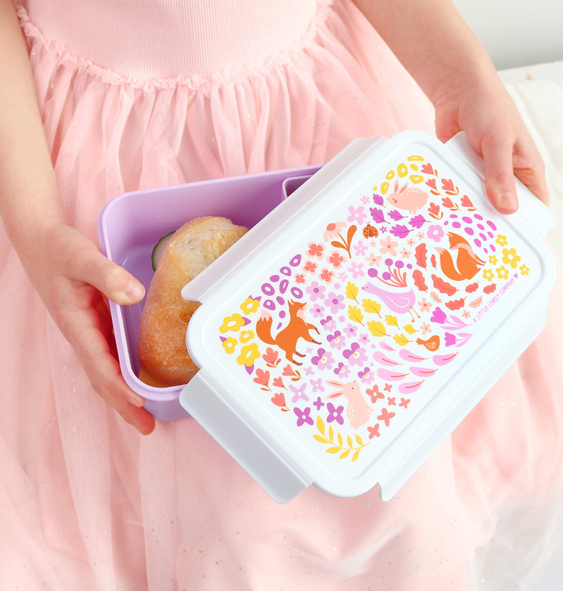 Boîte à déjeuner bento - Jardin fleuri – vue 3 – A Little Lovely Company