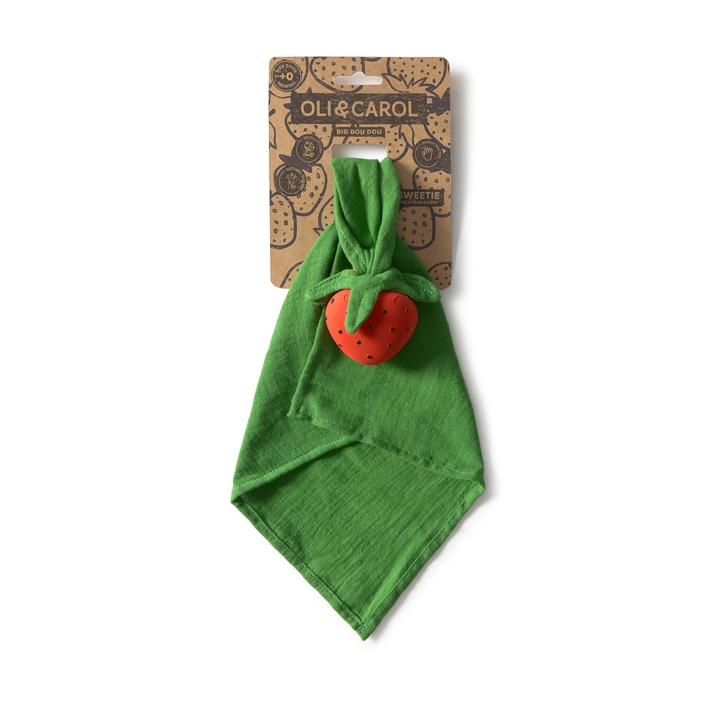 Sweetie la Fraise – Grand doudou bébé – vue produit 7