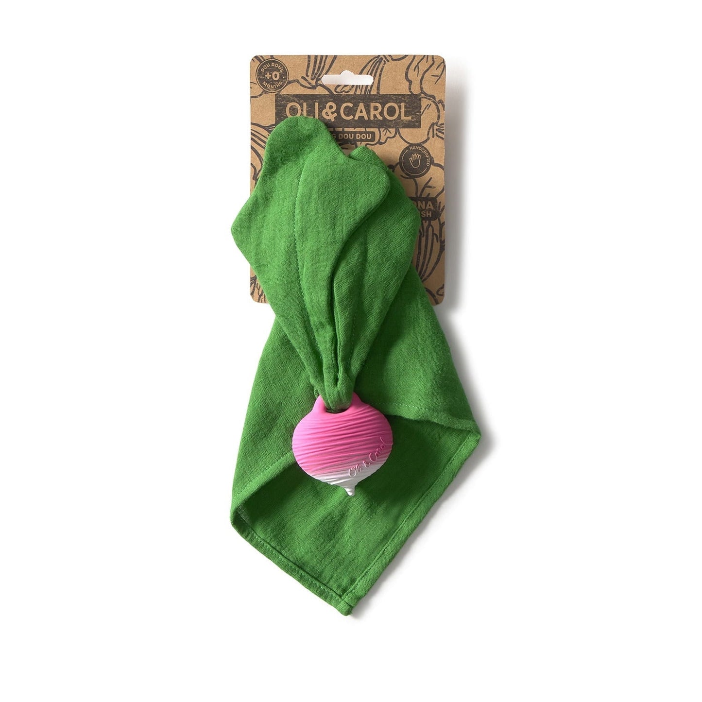 Ramona le Radis – Grand doudou bébé – vue produit 7