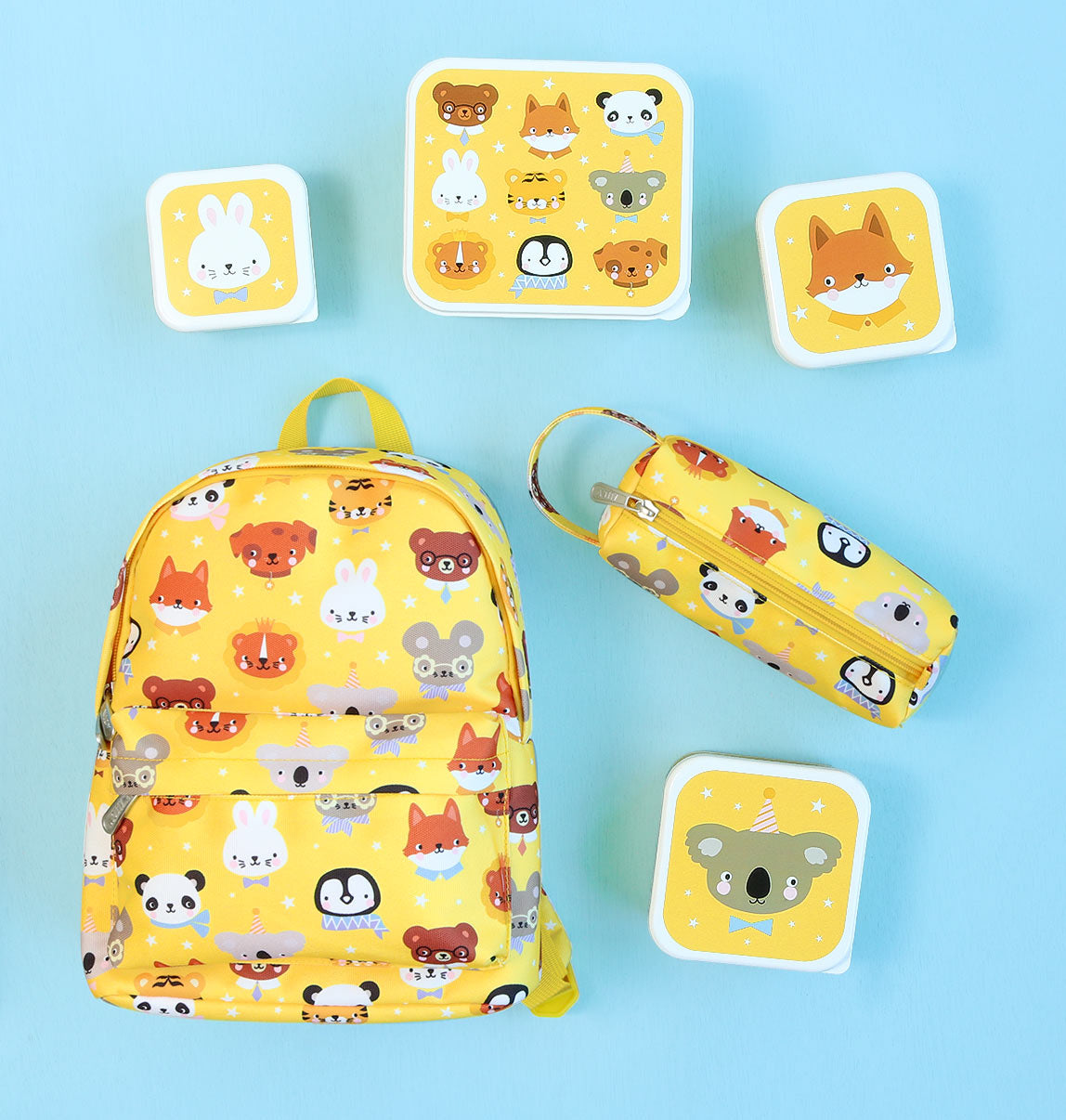 Petit sac à dos enfant - Amis des animaux – vue 6 – A Little Lovely Company