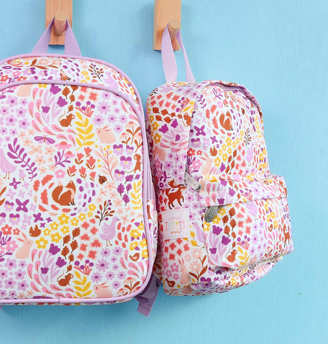 Sac à dos enfant - Jardin fleuri – vue 5 – A Little Lovely Company