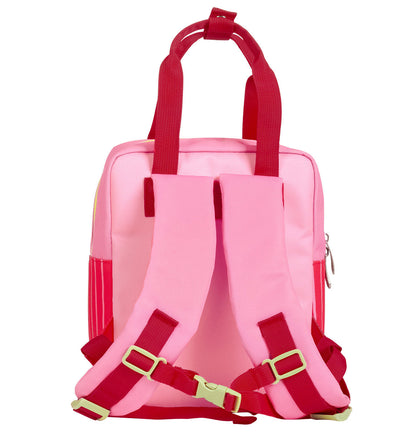 Petit sac à dos carré enfant - Cerises joyeuses – vue 5 – A Little Lovely Company