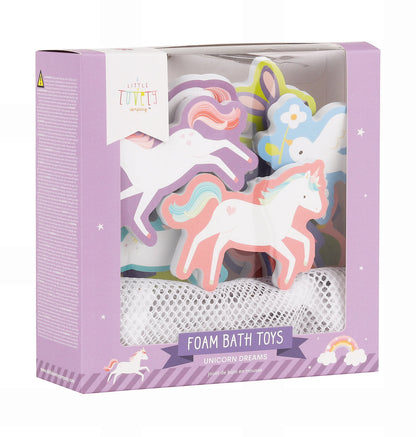 Jouets de bain en mousse - Unicorn Dreams – A Little Lovely Company