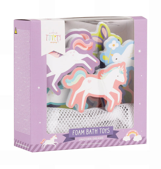Jouets de bain en mousse - Unicorn Dreams – A Little Lovely Company