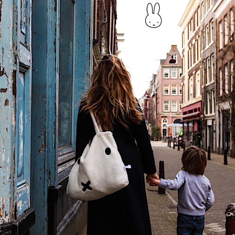 100% recycled Miffy bag