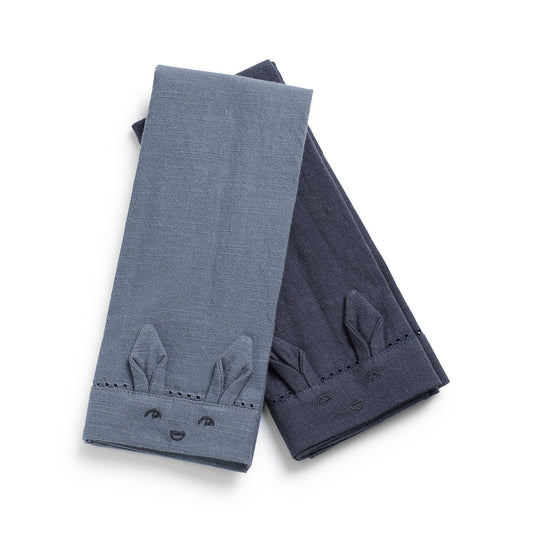 Lot de 2 Serviettes de Table Tender Blue / Juniper Blue Elodie Details - OFCK.fr