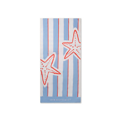 Beach Towel Microfiber - Multicolored - Catch Of The Day - 180 x 90 cm
