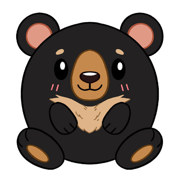 Peluche Mini Squishable – Ours Noir