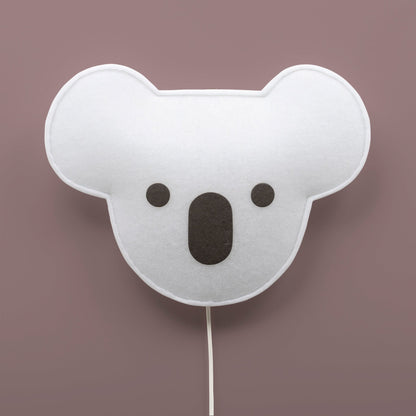 Zacht licht licht koala masker