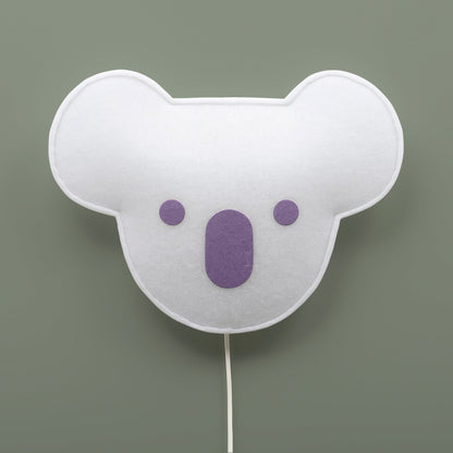 Zacht licht licht koala masker