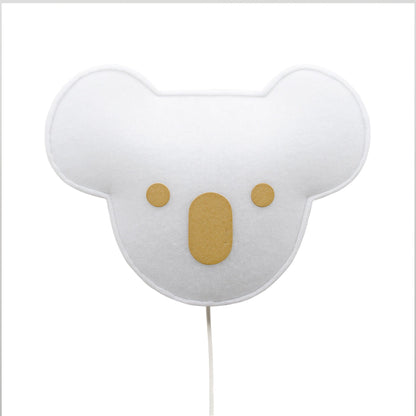 Zacht licht licht koala masker