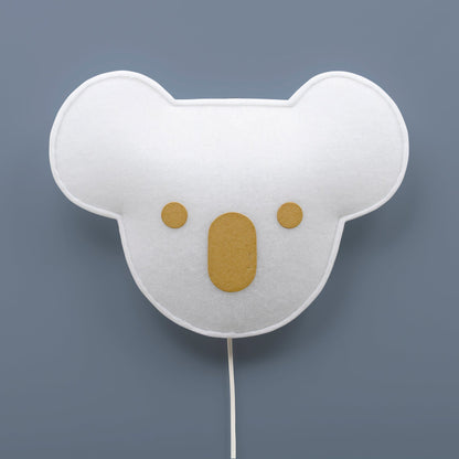 Zacht licht licht koala masker