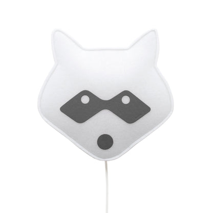 Applique Soft Light Masque Raton Laveur
