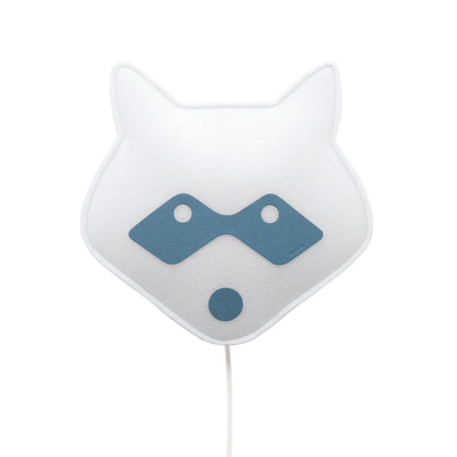 Applique Soft Light Masque Raton Laveur