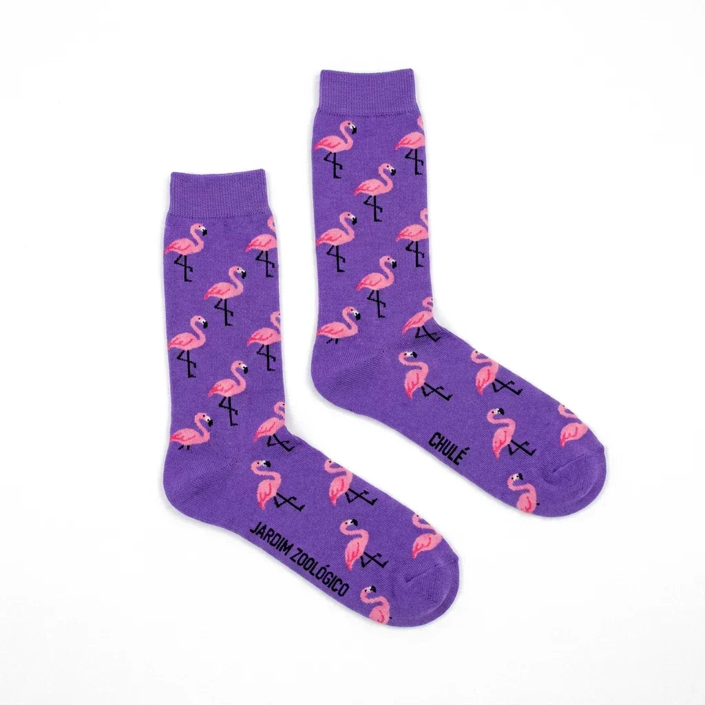 Chaussettes Enfant « Flamants Roses » - Chulé