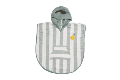 Poncho à capuche Lola Citron