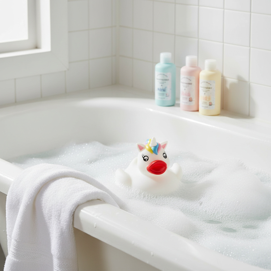 Canard de bain Licorne