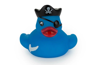 Petit Canard de bain Pirate Bleu