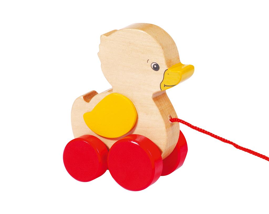 Wooden Duck to Pull